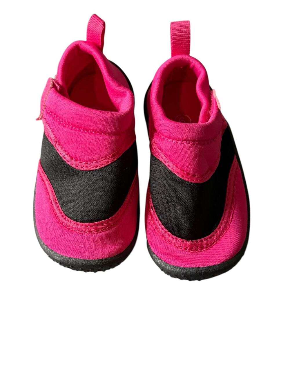 Destination Holiday Girls Pink Black Water Shoes Toddler Girls Size 6